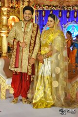 Music Director Koti Son Rajeev Wedding Reception Photos